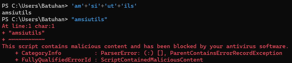 Word Parse Bypass