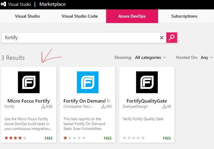 Fortify Addon Installation